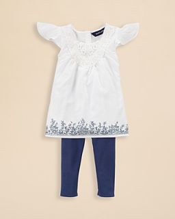 Ralph Lauren Childrenswear Infant Girls' Lace Tank Top & Legging Set   Sizes 9 24 Months