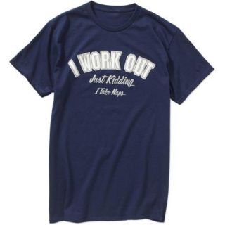 I Work Out Mens Graphic Tee