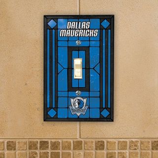 Memory Company Dallas Mavericks Art Glass Switch Cover