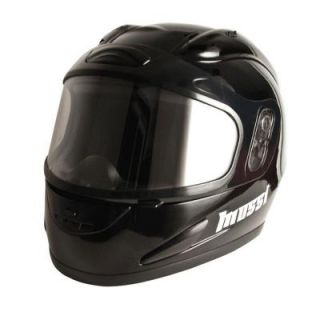 Mossi 2X Large Adult Black Full Face Snowmobile Helmet 36 683 17
