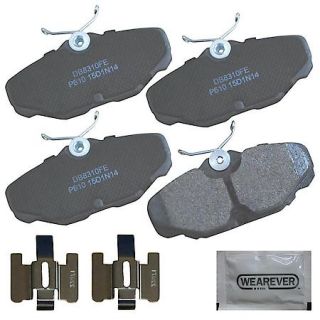 Carquest Wearever Platinum Professional Semi Metallic Brake Pads (4 Pad Set) PMD610H