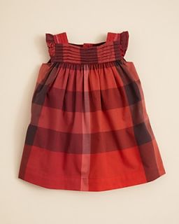 Burberry Infant Girls' Rosabella Voile Check Dress   Sizes 6 18 Months