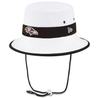 Baltimore Ravens New Era On Field Training Camp Bucket Hat   White