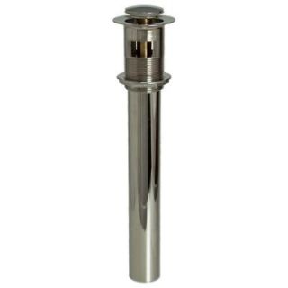 2 1/2 in. Threaded EZ Click Lavatory Grid Drain with Overflow in Polished Nickel I5708 PN   Mobile