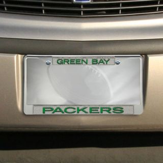 Green Bay Packers Team Silver Glitter Metal Frame