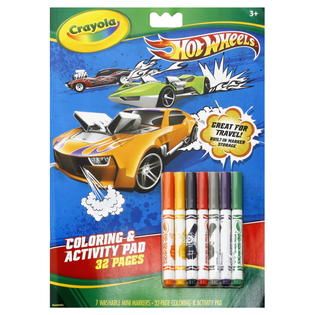 Crayola Coloring & Activity Pad, Hot Wheels, 1 kit   Toys & Games