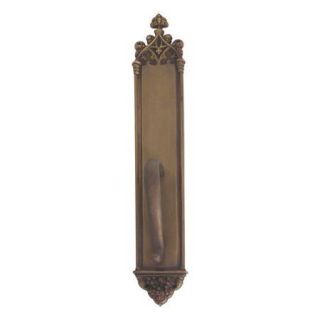 BRASS Accents Gothic Pull Handle/Plate