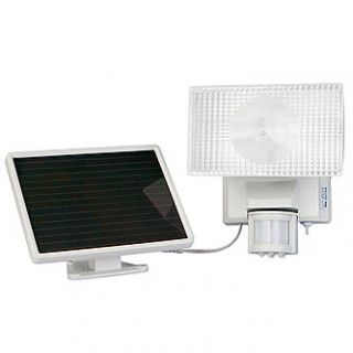 Maxsa 40225 Solar Powered 80 LED Motion Activated Outdoor Security F