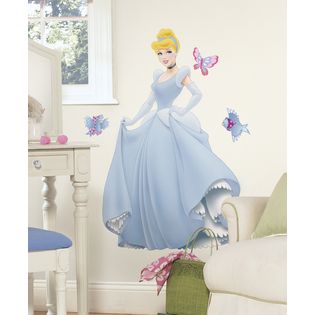 RoomMates Disney Princess   Cinderella Peel & Stick Giant Wall Decal