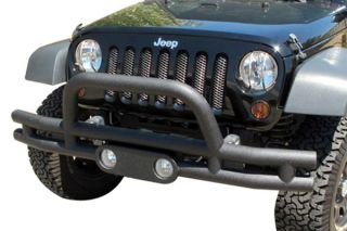 2007 2016 Jeep Wrangler Front Bumpers   Rampage 88625   Rampage Tubular Bumpers