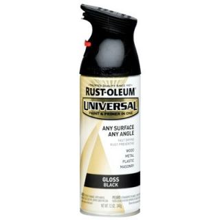 Rust oleum 12 oz. Gloss Black Spray Paint Model# 245196