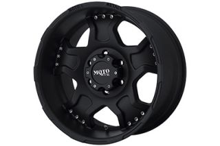 Moto Metal MO95789068712N   6 x 5.5" Bolt Pattern Black 18" x 9" MO957 Matte Black Wheels   Alloy Wheels & Rims