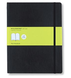 MOLESKINE   Extra large soft cover plain notebook