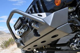 2007 2016 Jeep Wrangler Bumper Accessories   Poison Spyder 17 59 030   Poison Spyder RockBrawler Skid Plate