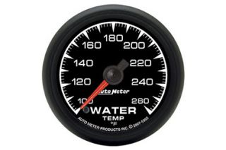 AutoMeter 5955   Range 100°   260° F, full sweep/electric Water Temperature   2 1/16" Temperature   Gauges