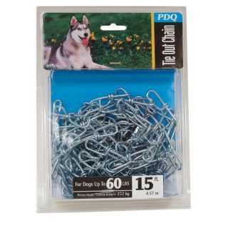 PDQ 10ft Tie Out Chain for Medium Dogs (27210)   Chains, Collars & Leashes