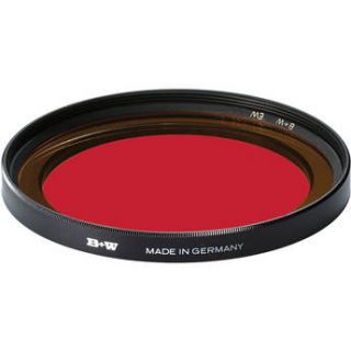 B+W 112mm Extra Wide Dark Red 091 Glass Filter 66 1070855