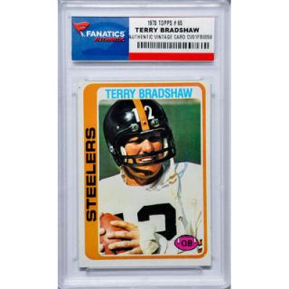 Terry Bradshaw Pittsburgh Steelers 1978 Topps #65 Card