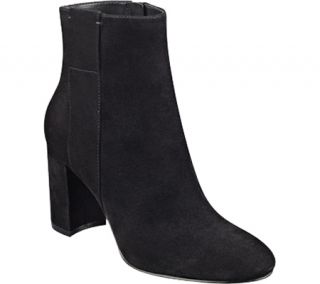 Womens Nine West Whynot Ankle Boot   Black Suede