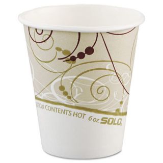 Symphony 6 oz. Paper Hot Cups by Solo Cups