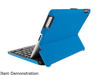 ZAGG FOLSTRDKBL97 Apple IPad 2 Keyboard case Dark Blue 