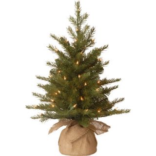 National Tree Co. Nordic Pre Lit Feel Real Spruce Small Tree