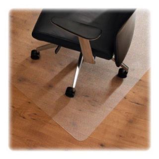 Cleartex Xxl Ultimat Chair Mat   60" Length X 60" Width X 75 Mil Thickness Overall   Polycarbonate   Clear (1215015019ER)