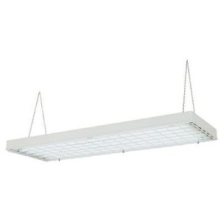 Commercial Electric White High Output Fluorescent 6 Light High Bay DISCONTINUED CEF632MVHO