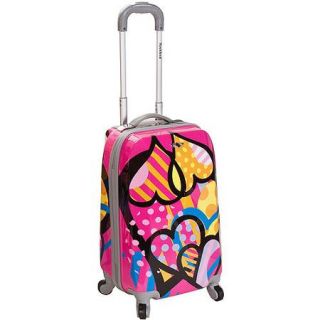 Rockland Luggage Vision 20" Polycarbonate Carry On, Multiple Colors