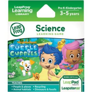 LeapFrog Leapster Explorer Learning Game, Nickelodeon Bubble Guppies