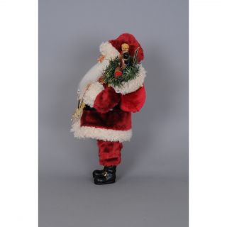Karen Didion Christmas Merry Christmas Santa Figurine