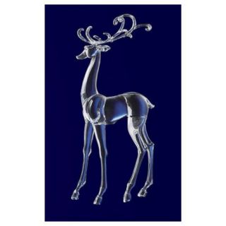 Icy Crystal Decorative Christmas Standing Deer Figure 25"