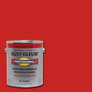 Rust Oleum Professional 1 gal. Safety Red Gloss Protective Enamel (Case of 2) K7764402