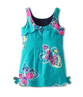 Lilly Pulitzer Kids Mini Bindie Dress Toddler Little Kids Big Kids Tropez Blue Ive Got Butterflies,