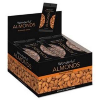 Nuts 042322F2OA Wonderful Almonds, Dry Roasted & Salted, 5 Oz, 8/box