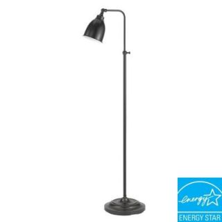 CAL Lighting 62 in. Dark Bronze Metal Adjustable Pharmacy Floor Lamp BO 2032FL DB