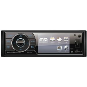 POWER ACOUSTIK PDR 340 3.4 SINGLE DIN IN DASH MULTIMEDIA RECEIVER WITH DETACHABLE FACE