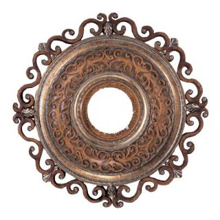 Minka Aire Napoli 22 Ceiling Medallion in Tuscan Patina