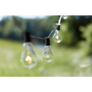 Edison 10 Light Outdoor Decorative Clear Bulb String Light KF01615