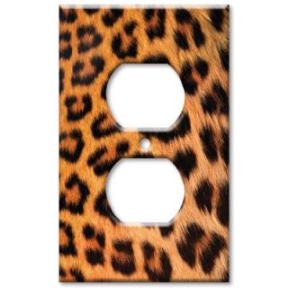 Art Plates Leopard Fur Print   Outlet Cover O 671