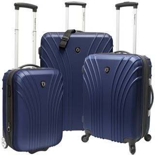 Travelers Choice Johnson 3 Piece Hardsided Expandable Luggage Set