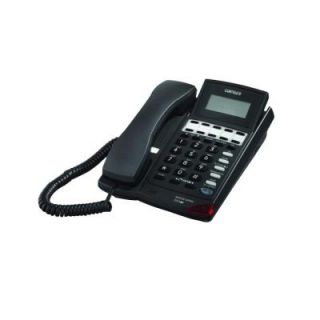 Cortelco Line Powered Corded Telephone with Speakerphone   Charcoal ITT 8780CH
