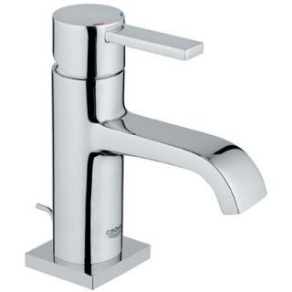 Grohe 23077000 Allure Single Lever Handle Lavatory Centerset Faucet in Starlight Chrome