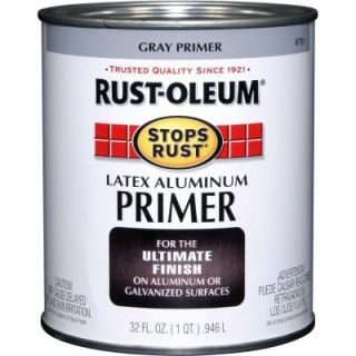 Rust Oleum Stops Rust 1 qt. Aluminum Flat Rust Preventive Primer 8781502
