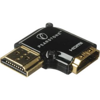 Pearstone HDMI 90 Degree Adapter   Vertical Flat Left HD ASLV