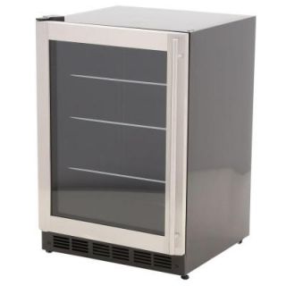 Magic Chef 178 Can (12 oz.) 5.8 cu. ft. Beverage Cooler, Stainless Door MCBC58DST
