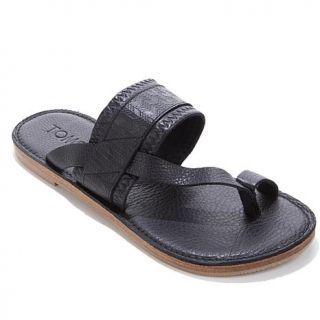 TOMS Isabella Leather Toe Loop Sandal   8047953