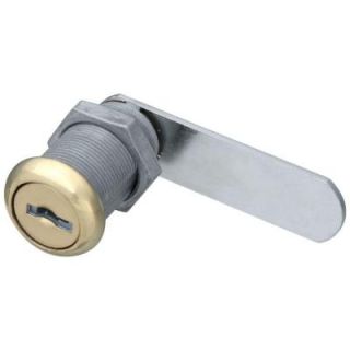 National Hardware 3/4 in. Brass Door/Drawer Utility Lock DISCONTINUED VKA825 3/4 UTLTY LCK   Mobile