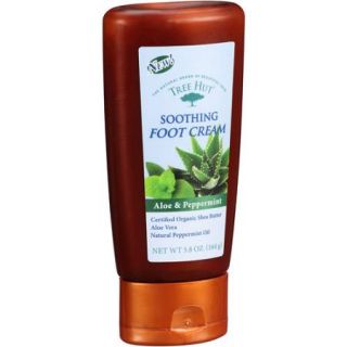 Tree Hut Aloe & Peppermint Soothing Foot Cream, 5.8 oz