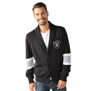 Officially Licensed NFL Rover Cotton Cardigan Sweater by Glll   Raiders   8071081